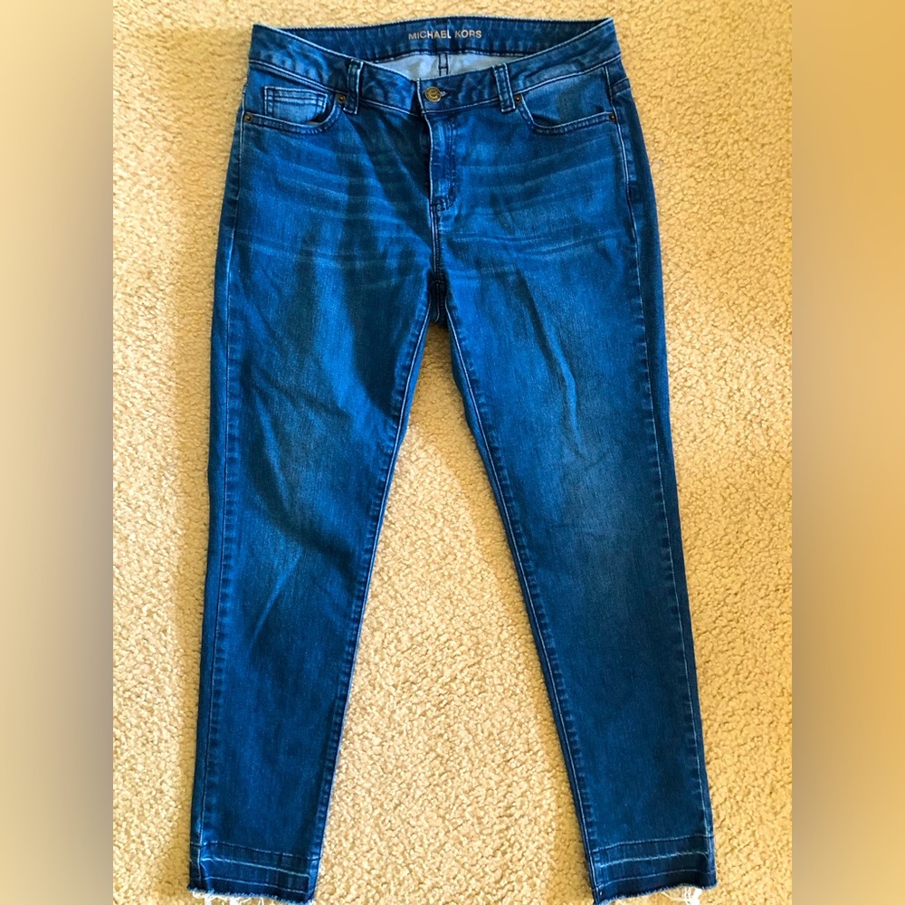Michael Kors Raw Hem Jeans EUC Sz4